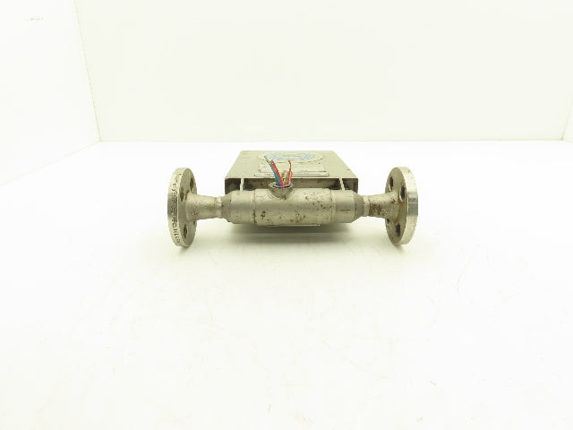 Micro Motion 25S-SS Mass Flow Sensor 1/2" Flanged Coriolis Meter