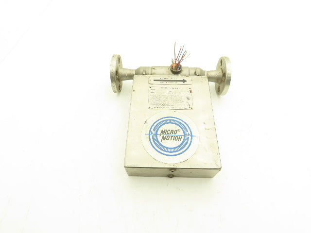 Micro Motion 25S-SS Mass Flow Sensor 1/2" Flanged Coriolis Meter
