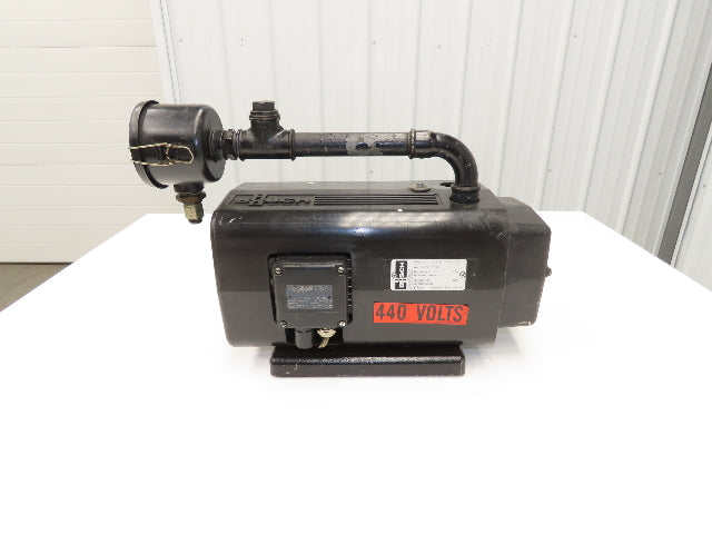 Busch SV 1016 B 000 IHXX Rotary Vane Vacuum Pump 150 mbar .55kw 200-277/480V 3PH