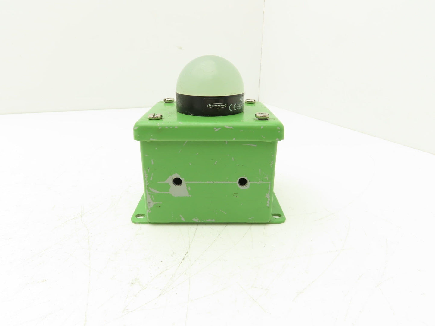 Banner K50LGRXPQ LED Indicator Dome 50mm EZ-LIGHT Red Green 18-30VDC Enclosure