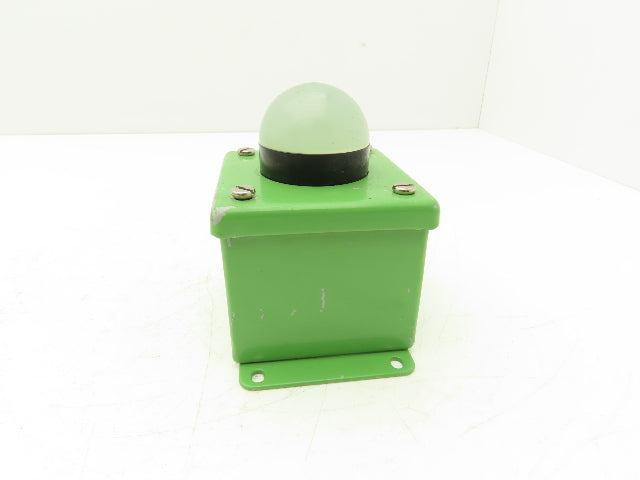 Banner K50LGRXPQ LED Indicator Dome 50mm EZ-LIGHT Red Green 18-30VDC Enclosure