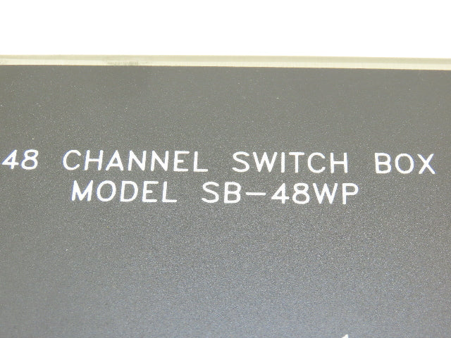 Vibra Metrics SB-48WP 48 Channel Switch Control Box W/Two Inputs