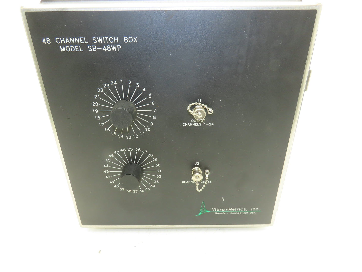Vibra Metrics SB-48WP 48 Channel Switch Control Box W/Two Inputs