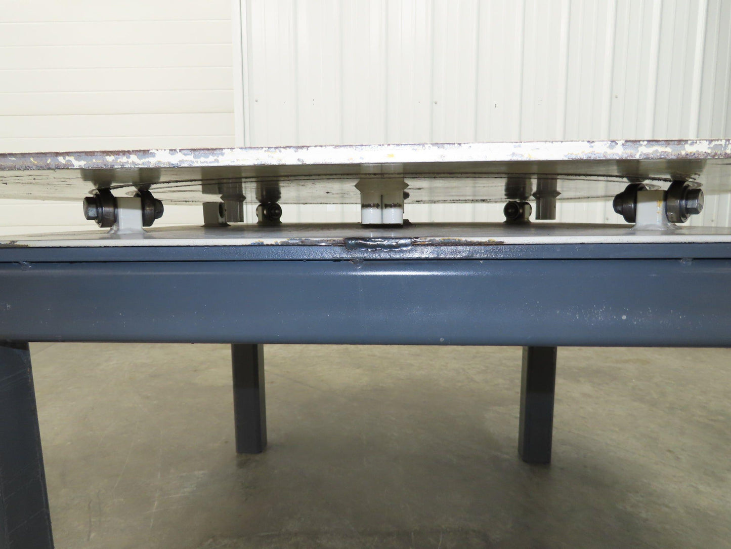 1/2" Steel Top Fabrication Welding Turn Table Work Bench 48"x42"x28.5"