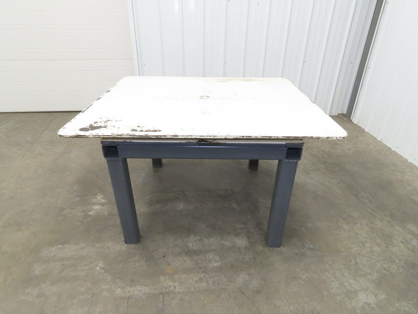 1/2" Steel Top Fabrication Welding Turn Table Work Bench 48"x42"x28.5"