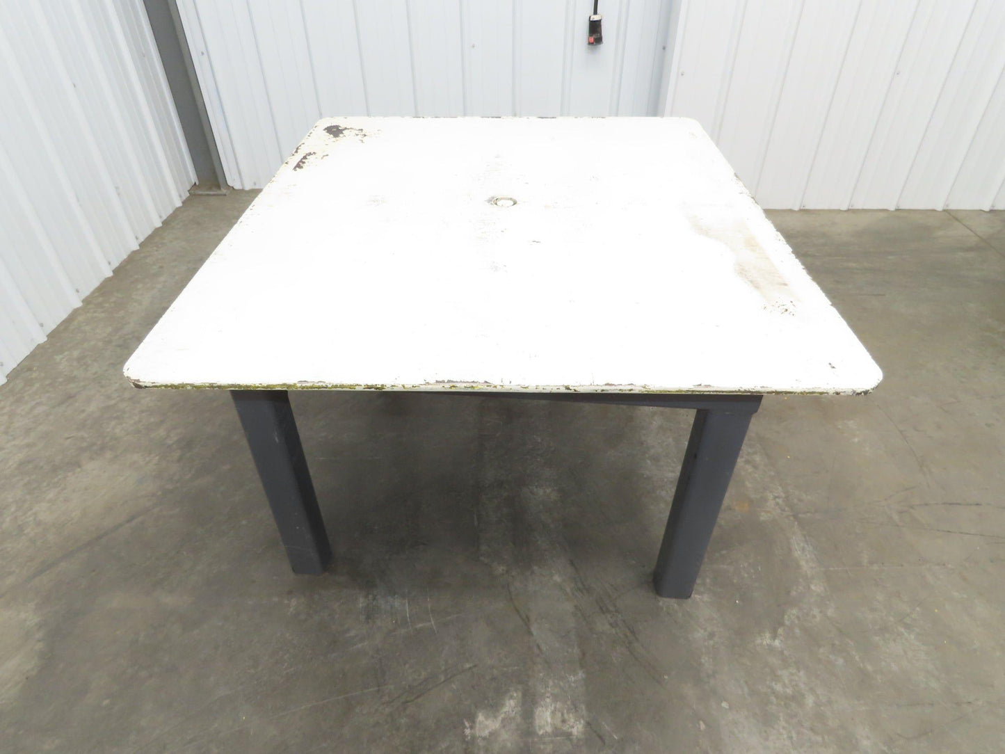 1/2" Steel Top Fabrication Welding Turn Table Work Bench 48"x42"x28.5"