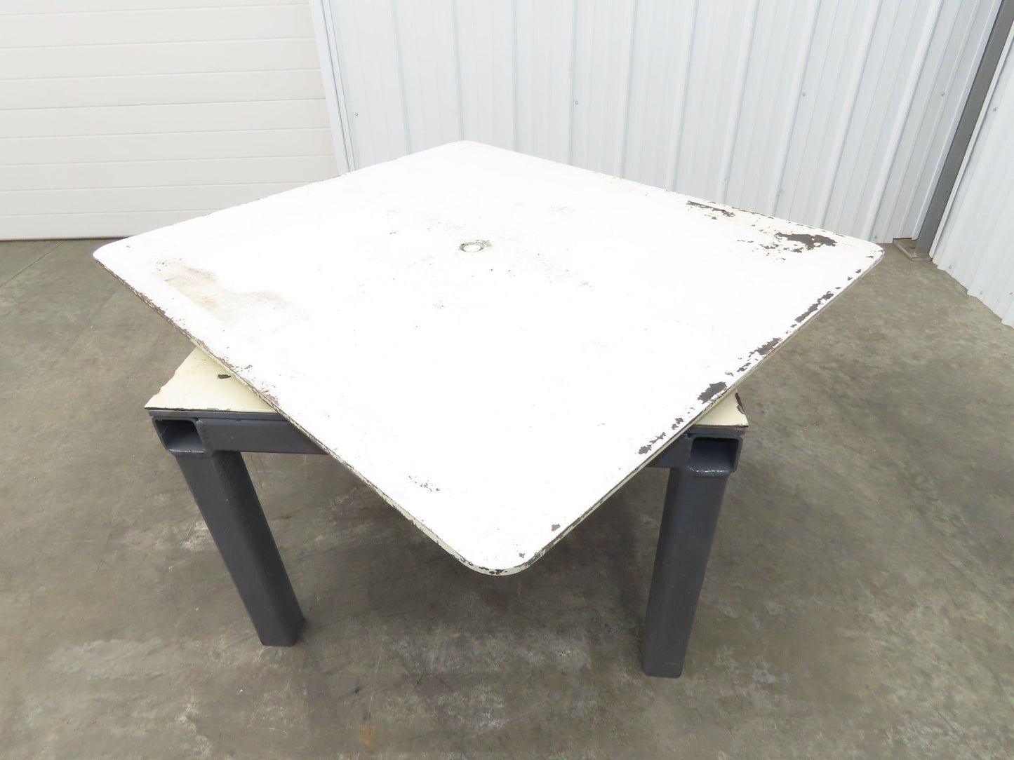 1/2" Steel Top Fabrication Welding Turn Table Work Bench 48"x42"x28.5"