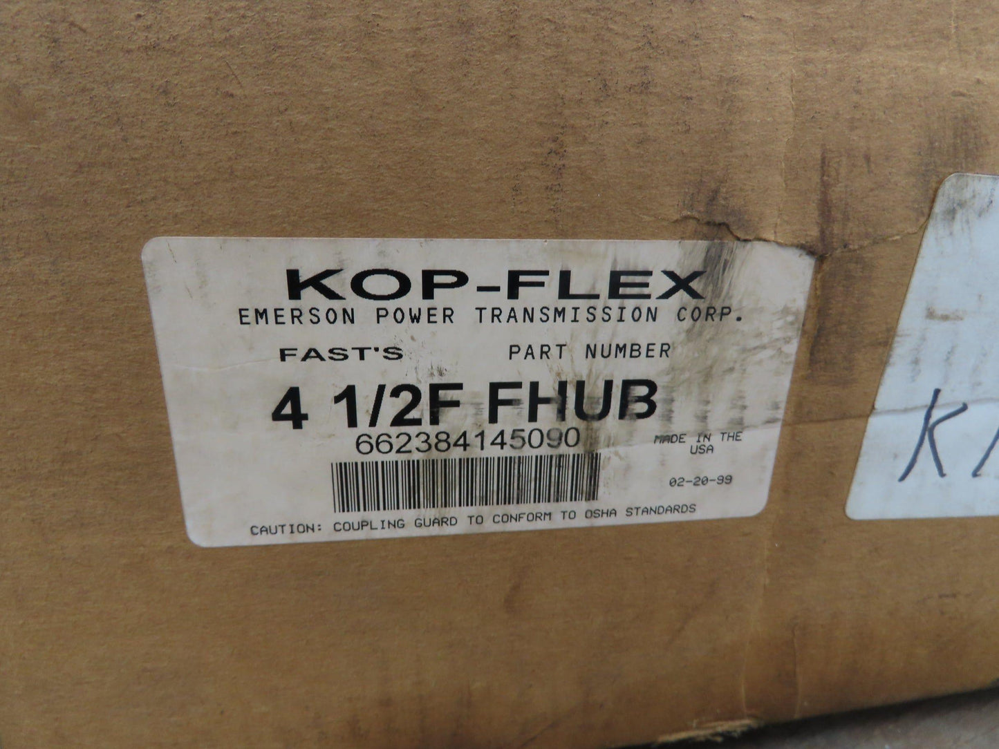 Kop-Flex 662384145090 4-1/2F FHUB Gear Coupling Hub Female 3" Bore 54-Tooth