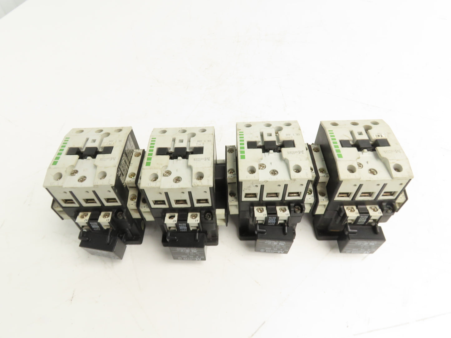 Moeller DIL1AM 3-Pole IEC Contactor 55A 220/240V Coil 25Hp 460V 3PH Lot of 4