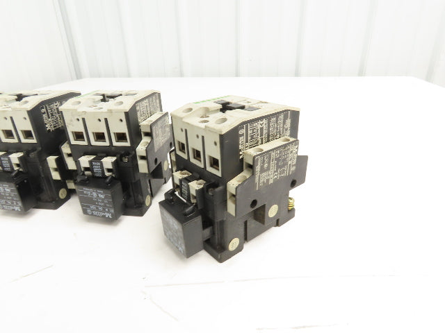 Moeller DIL1AM 3-Pole IEC Contactor 55A 220/240V Coil 25Hp 460V 3PH Lot of 4