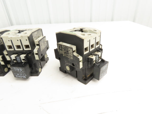 Moeller DIL1AM 3-Pole IEC Contactor 55A 220/240V Coil 25Hp 460V 3PH Lot of 4
