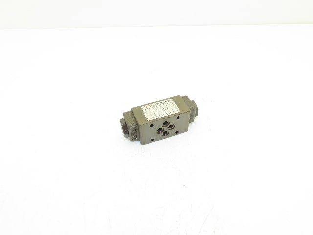 Nachi OCP-G01-W1-21 Modular Hydraulic Check Valve Pilot