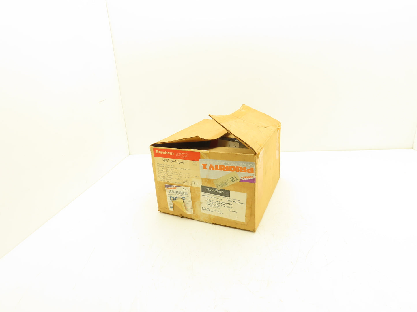 Raychem NHVT-3-I-U-4 Nuclear High Voltage Termination 3/C Non Shielded 8kv