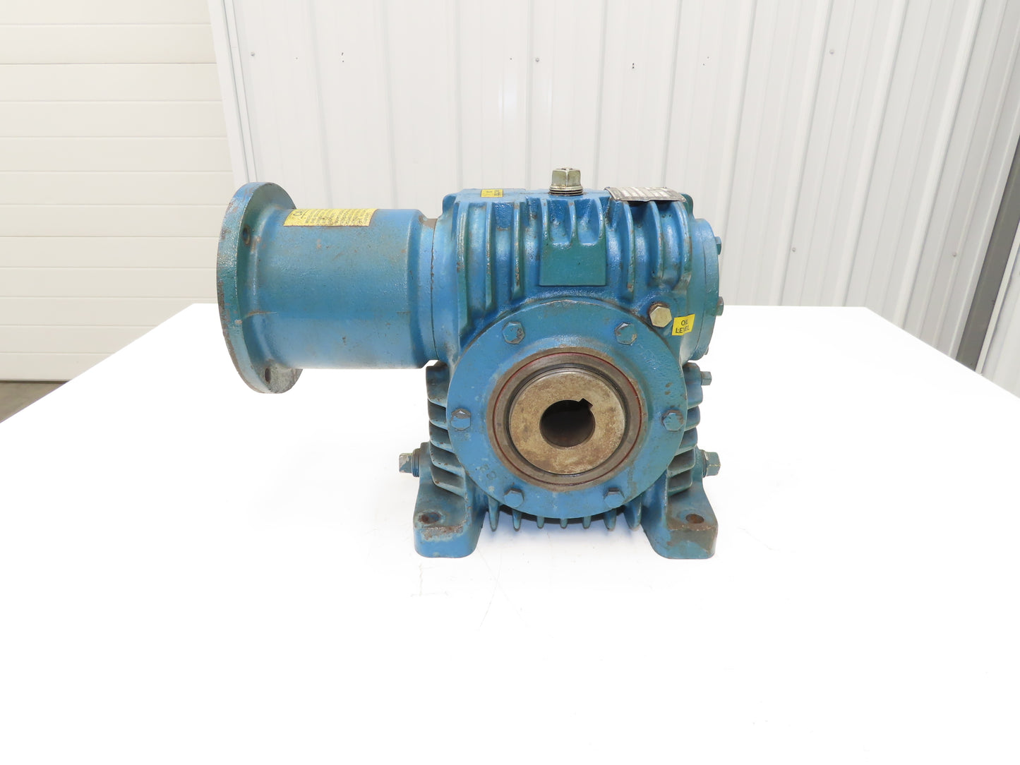 Cone Drive MSH030-1 Worm Gearbox 60:1 Reducer 29rpm 1.44Hp 1-1/2" Hollow Shaft