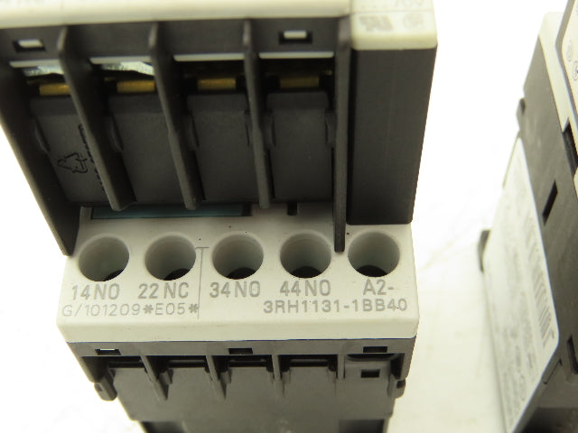 Siemens Motor Starter Contactor 24V Coil 1.5Hp 600V Lot of 2