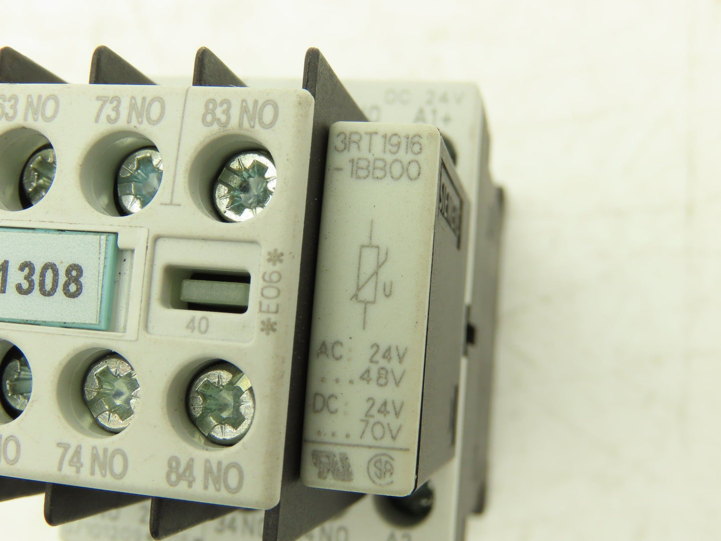 Siemens Motor Starter Contactor 24V Coil 1.5Hp 600V Lot of 2
