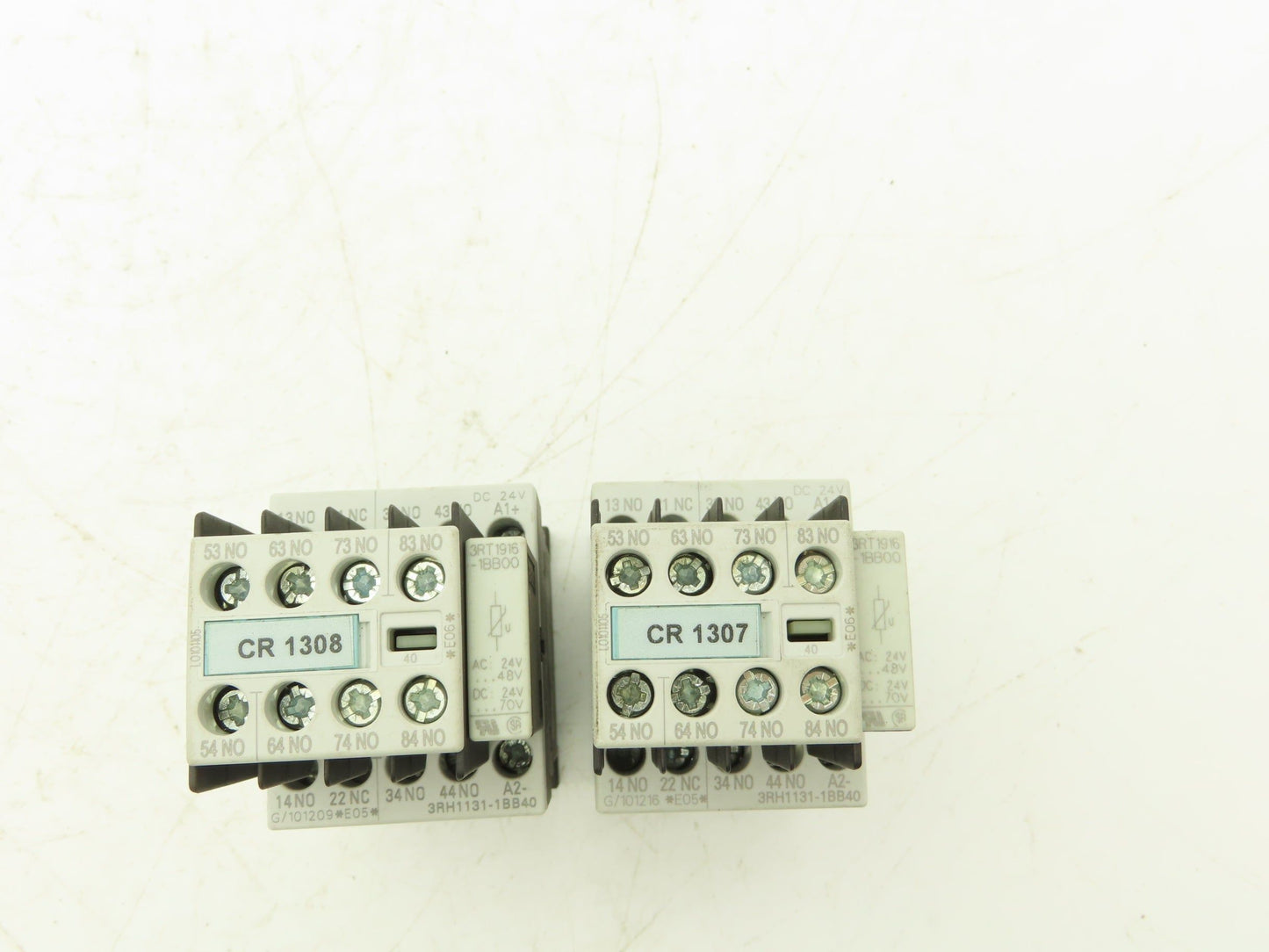 Siemens Motor Starter Contactor 24V Coil 1.5Hp 600V Lot of 2