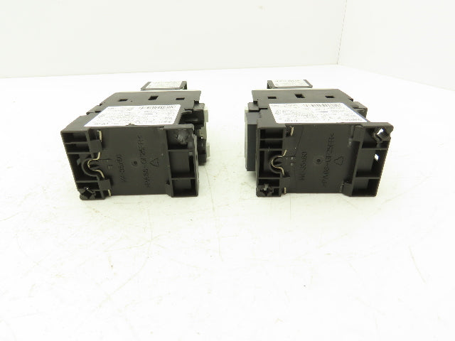 Siemens 3RT1025-1B Motor Starter Contactor 24V Coil 15Hp 600V Lot of 2