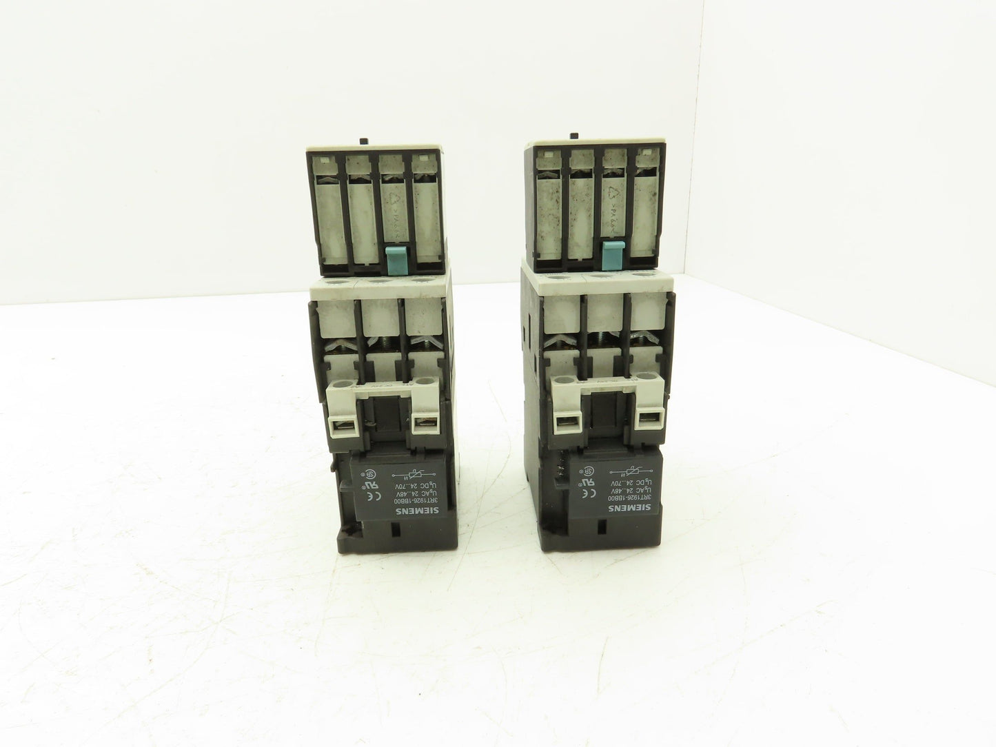 Siemens 3RT1025-1B Motor Starter Contactor 24V Coil 15Hp 600V Lot of 2