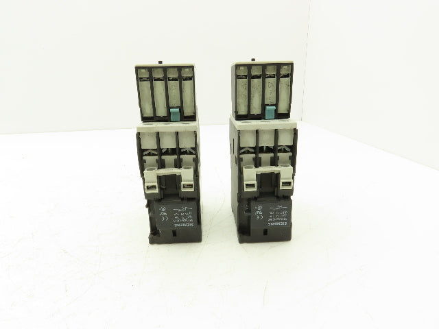 Siemens 3RT1025-1B Motor Starter Contactor 24V Coil 15Hp 600V Lot of 2