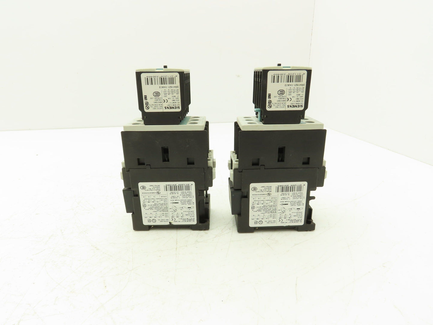 Siemens 3RT1025-1B Motor Starter Contactor 24V Coil 15Hp 600V Lot of 2