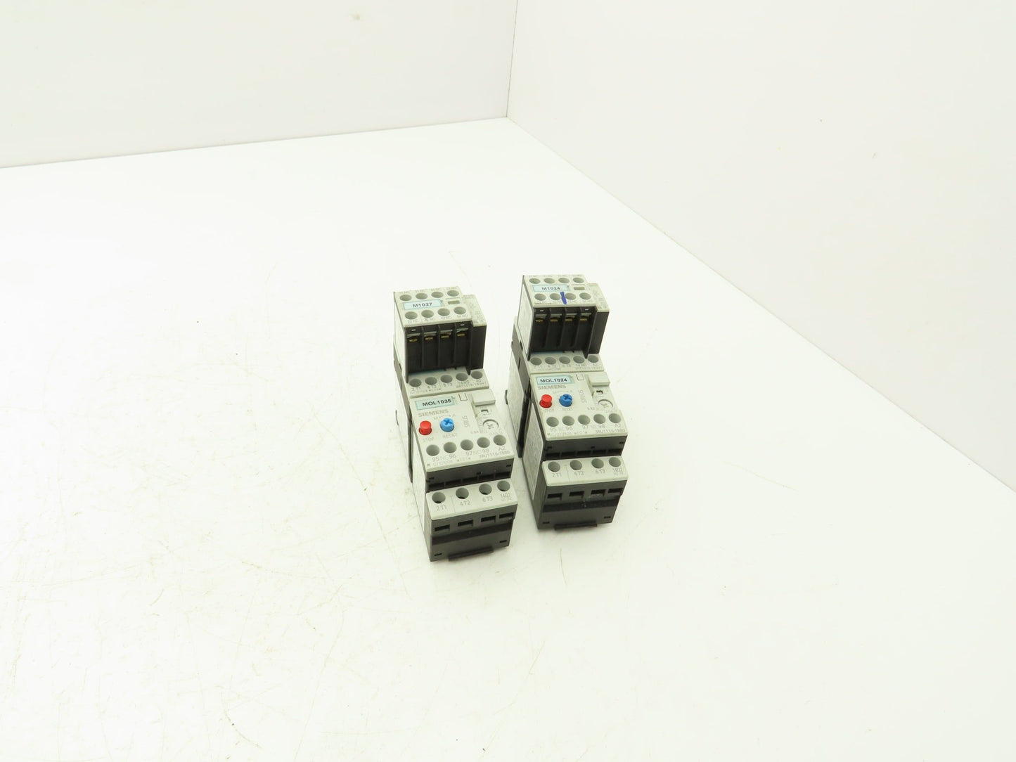 Siemens 3RU1116-1BB0 Motor Starter Contactor Relay 24V Coil 5Hp 600V Lot of 2