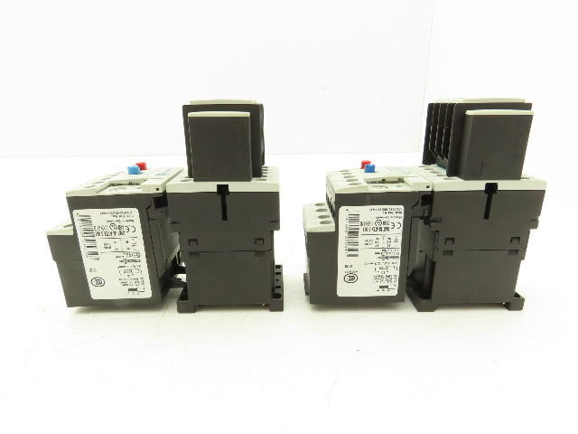 Siemens 3RU1116-1BB0 Motor Starter Contactor Relay 24V Coil 5Hp 600V Lot of 2