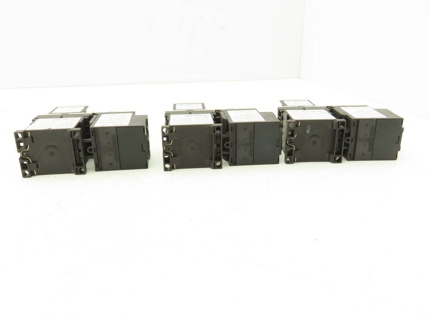 Siemens 3RU1116-1AB0 Motor Starter Contactor Relay 24V Coil 5Hp 600V Lot of 3