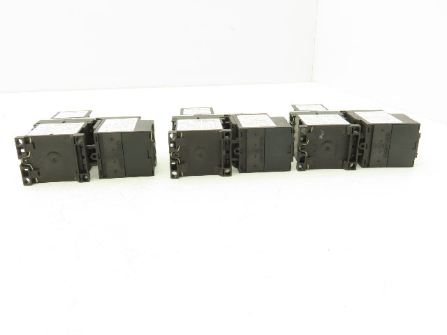 Siemens 3RU1116-1AB0 Motor Starter Contactor Relay 24V Coil 5Hp 600V Lot of 3