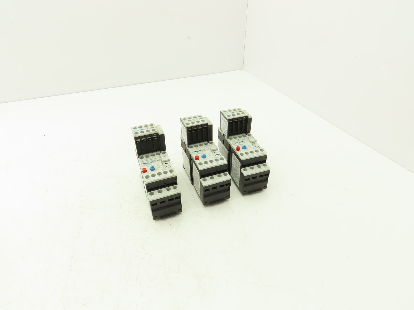 Siemens 3RU1116-1AB0 Motor Starter Contactor Relay 24V Coil 5Hp 600V Lot of 3