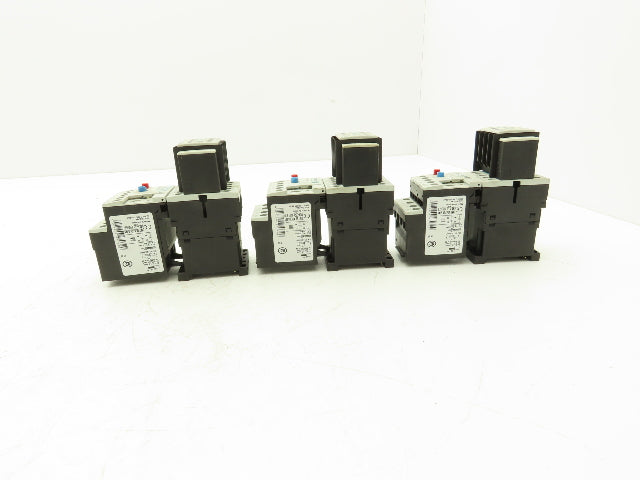 Siemens 3RU1116-1AB0 Motor Starter Contactor Relay 24V Coil 5Hp 600V Lot of 3