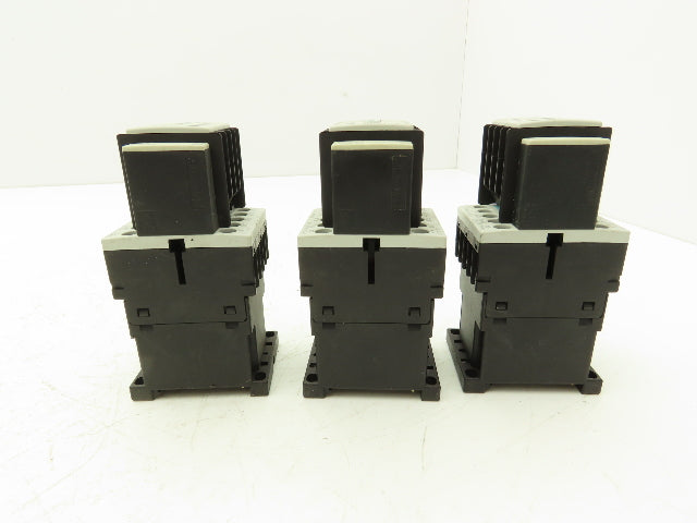 Siemens 3RT1015-1BB41 Motor Starter Contactor 24V Coil 5Hp 600V Lot of 3
