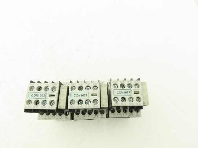Siemens 3RT1015-1BB41 Motor Starter Contactor 24V Coil 5Hp 600V Lot of 3