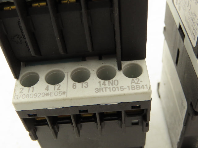 Siemens Motor Starter Contactor 24V Coil 5Hp 600V Lot of 2