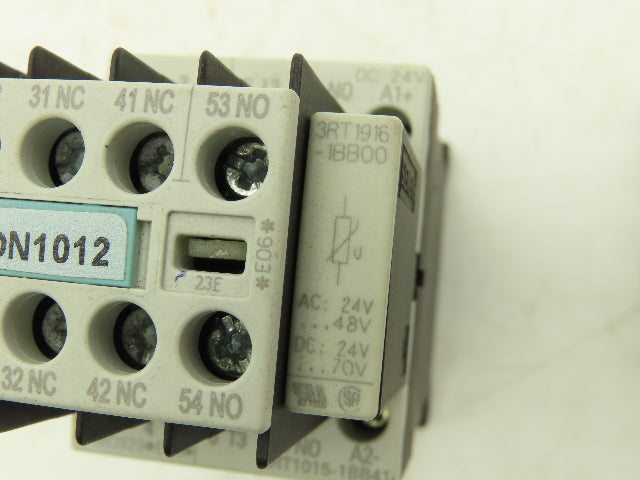 Siemens Motor Starter Contactor 24V Coil 5Hp 600V Lot of 2
