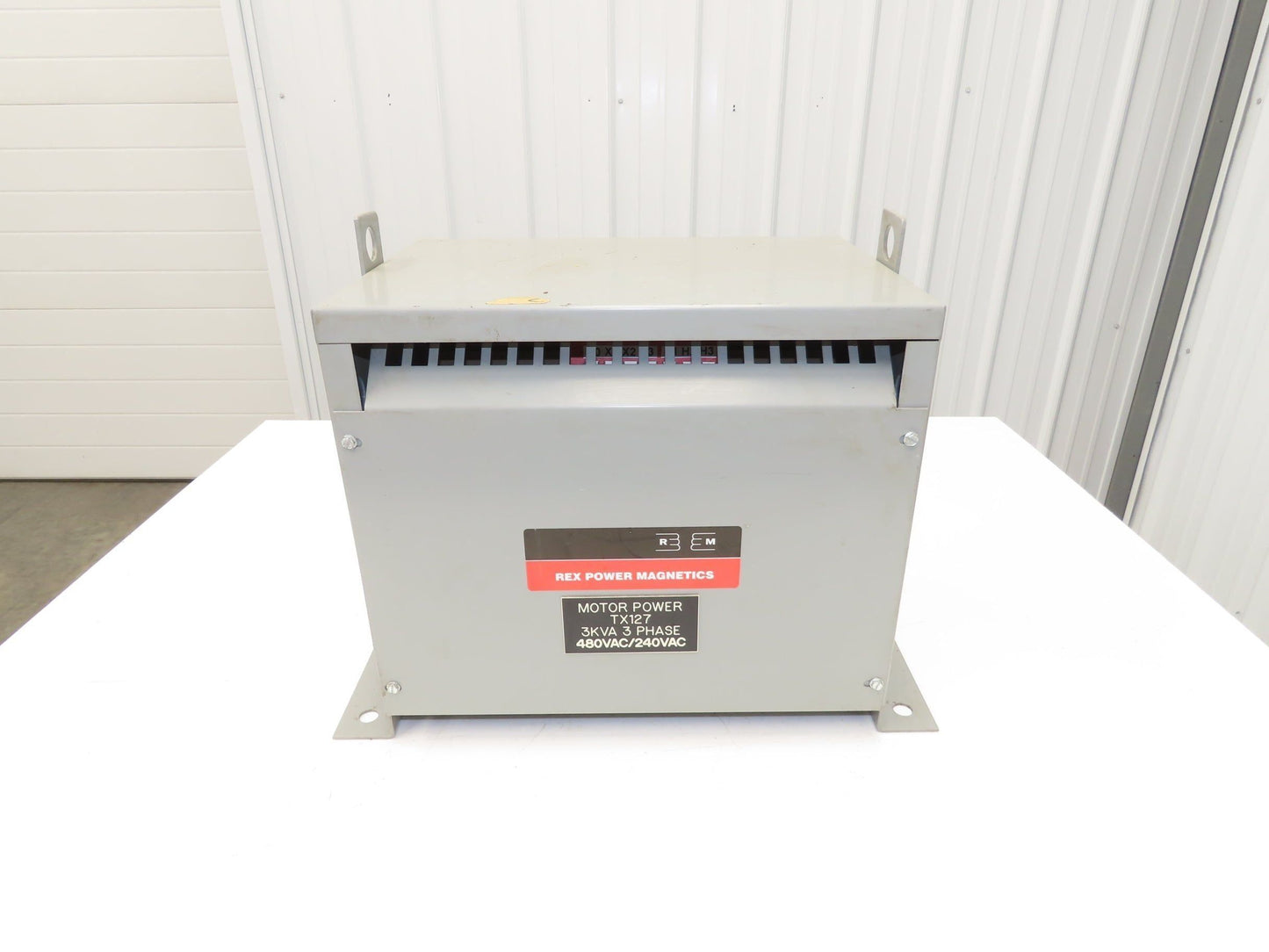 Rex Power Mag BC3H-S1 Stepdown Power Iso Transformer 3kva 3Ph HV 480D LV 230/133