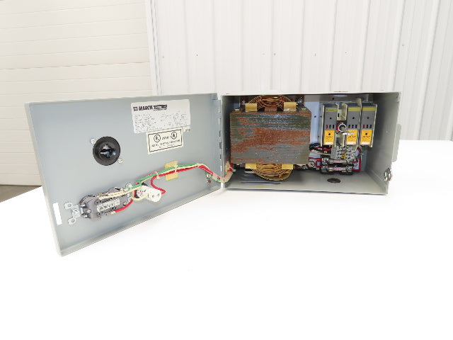 Marcie LD2000-PL-200K Stepdown Transformer Disconnect 2kva 1Ph HV 480V LV 120V
