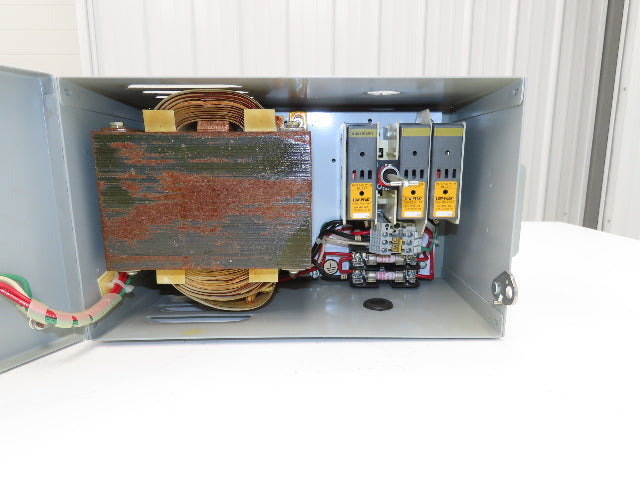 Marcie LD2000-PL-200K Stepdown Transformer Disconnect 2kva 1Ph HV 480V LV 120V