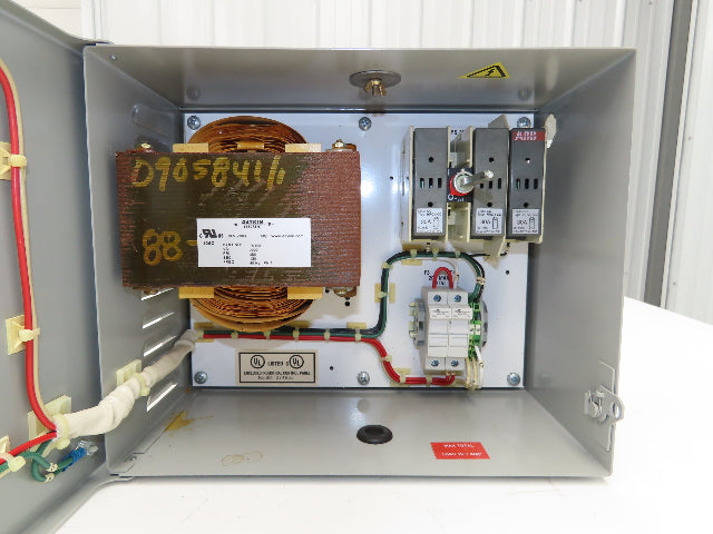 Daykin APFB-01 Stepdown Transformer Disconnect 2kva 1Ph HV 480V LV 120V