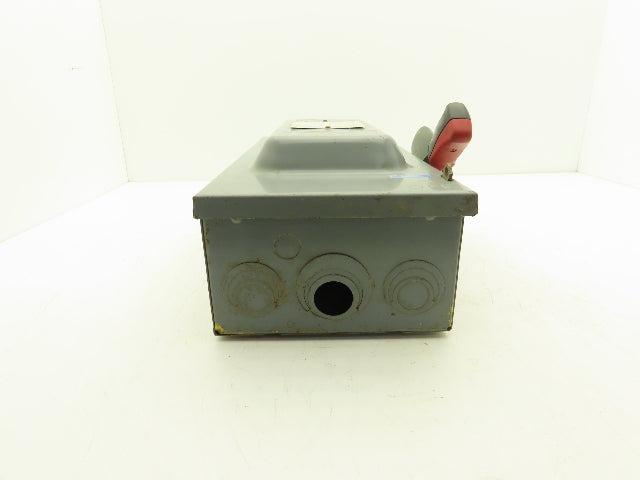 Square D H362 Heavy Duty Fused Safety Disconnect Switch 60A 600VAC Series F05