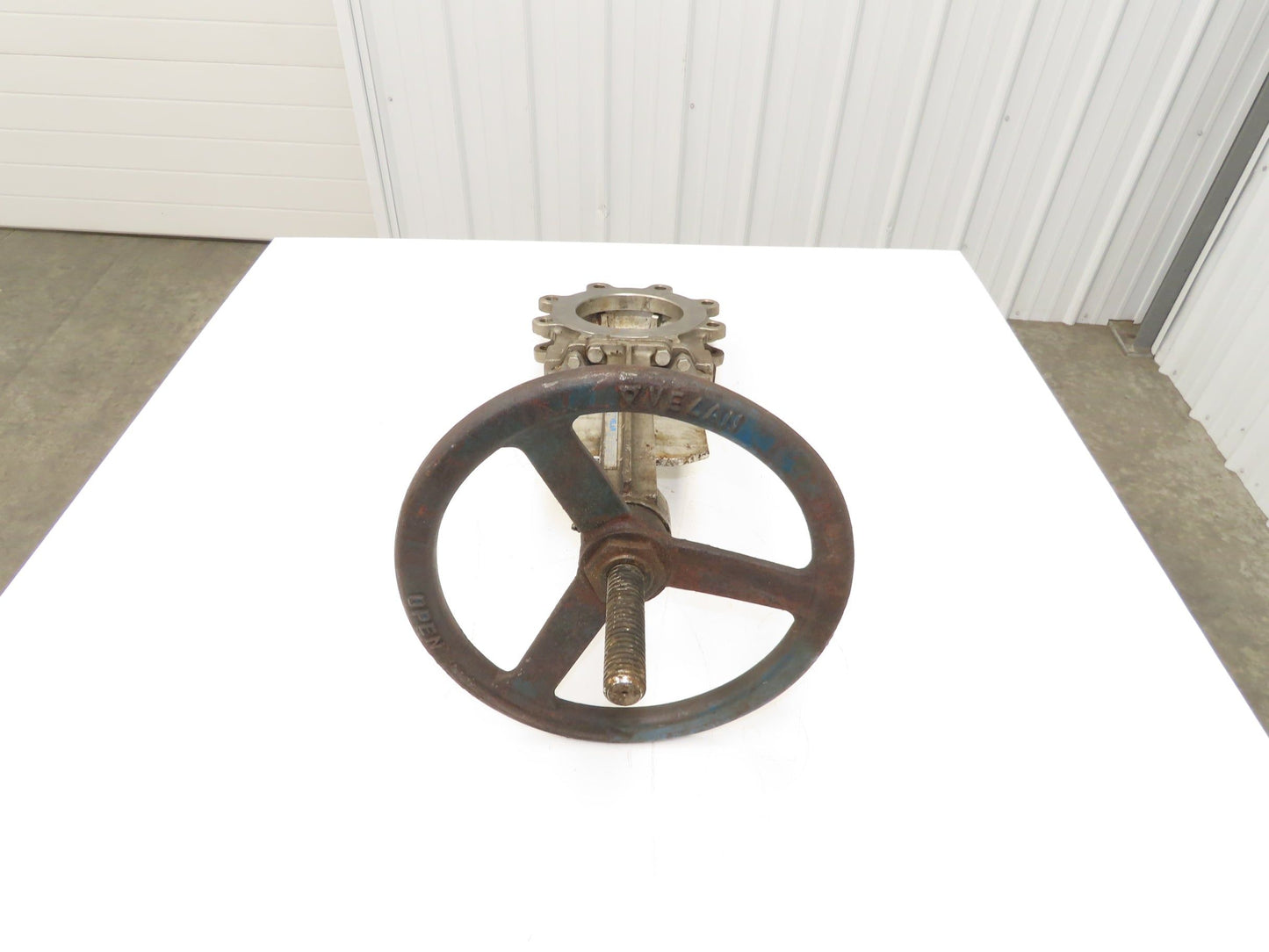 Velan L14-0310C-13SL 6" Stainless Knife Gate Valve Rising Stem Metal Seat #150