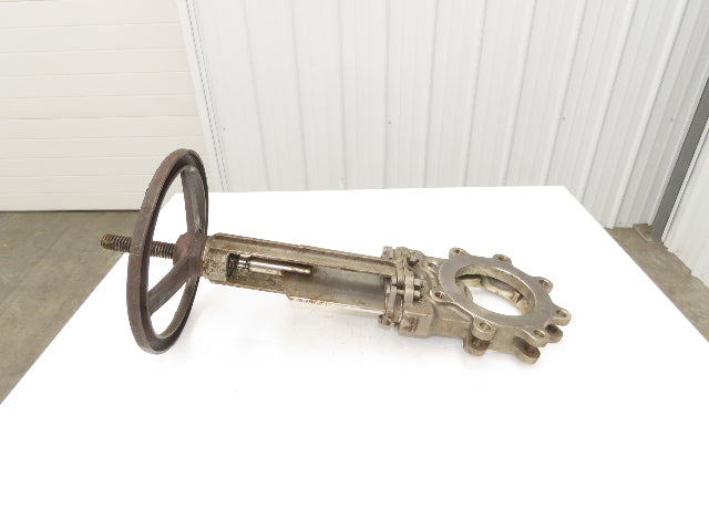 Velan L14-0310C-13SL 6" Stainless Knife Gate Valve Rising Stem Metal Seat #150