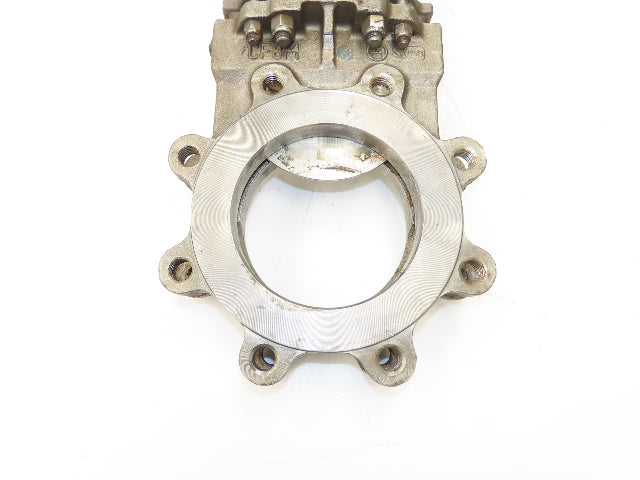 Velan L14-0310C-13SL 6" Stainless Knife Gate Valve Rising Stem Metal Seat #150