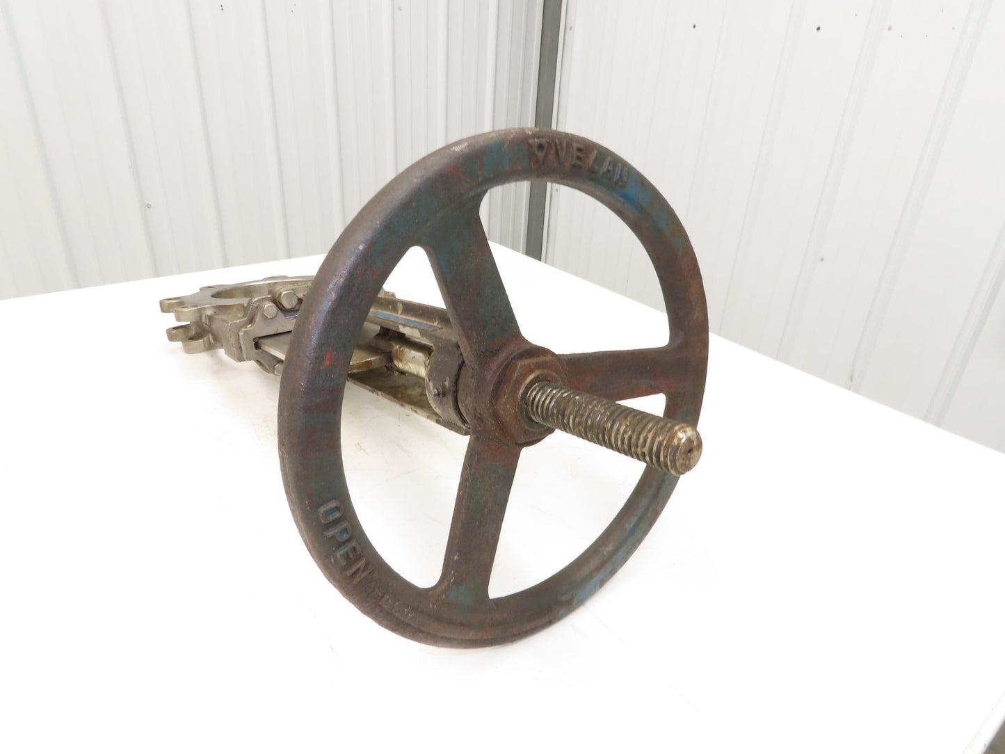 Velan L14-0310C-13SL 6" Stainless Knife Gate Valve Rising Stem Metal Seat #150