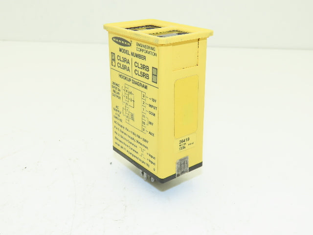 Banner CL5RA Maxi-Amp Logic Relay Module I/O 110/220V 4VA