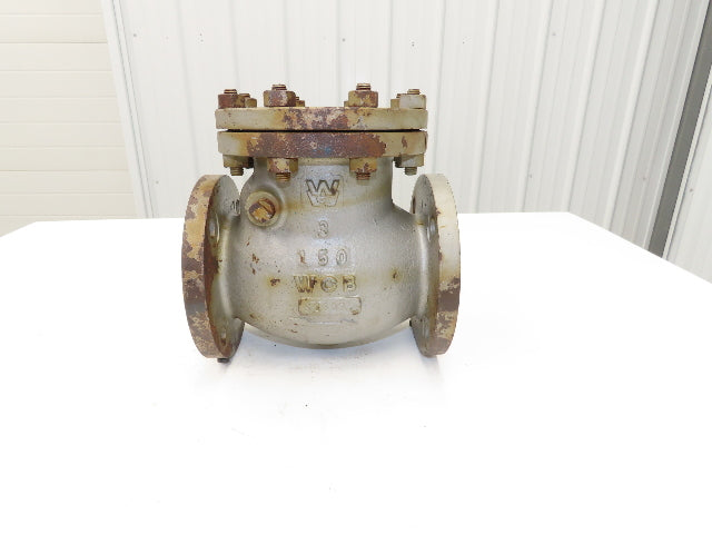 WM E Williams 151F-2 Swing Check Valve 3" Flanged Class 150 285 PSI