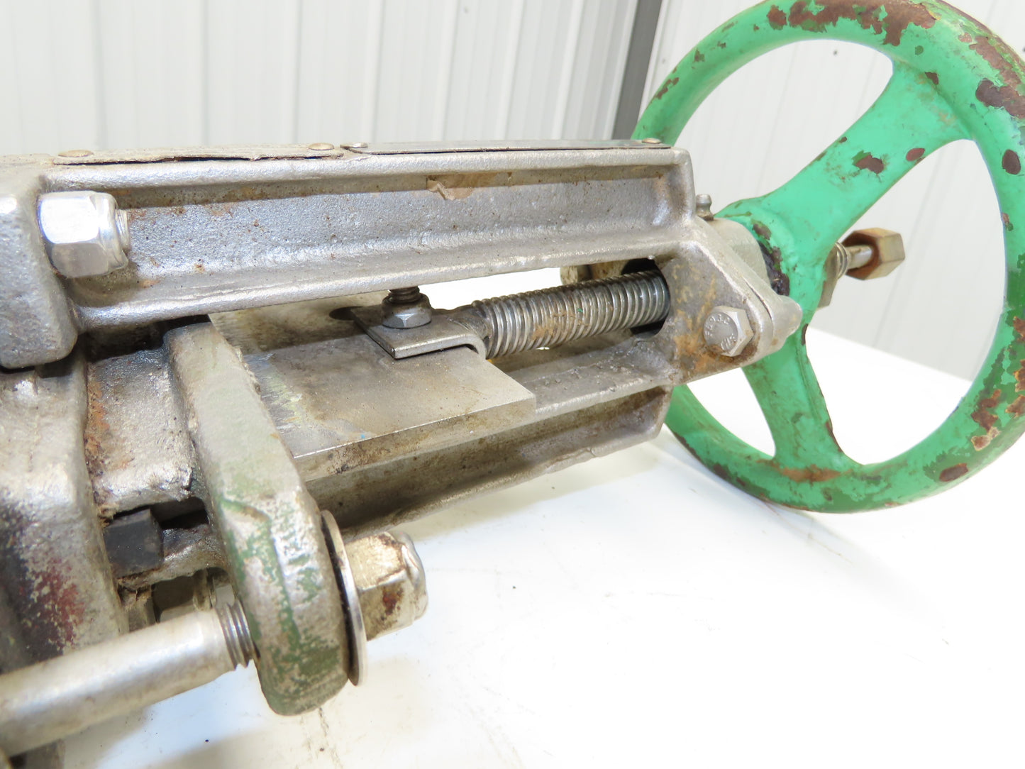 Rovalve Technaflow S17D04-MH-D2 4" Stainless Knife Gate Valve Rising Stem #150
