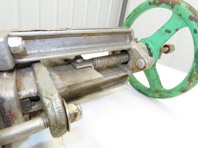 Rovalve Technaflow S17D04-MH-D2 4" Stainless Knife Gate Valve Rising Stem #150