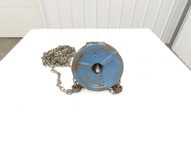 DeZurik 825 3" Stainless Knife Gate Valve with Pull Chain Wheel Actuator
