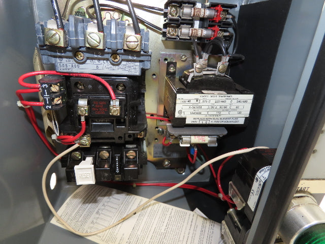 Allen Bradley 513 Combination Motor Starter Disconnect 600V 3Ph 5Hp